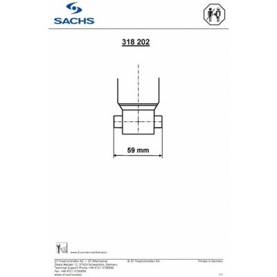 Tlumič pérování SACHS 318 202 – Hledejceny.cz