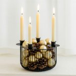 Boltze Kovový adventní svícen Cindy menší – Zboží Dáma