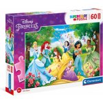 CLEMENTONI Disney princezny MAXI 60 dílků – Sleviste.cz