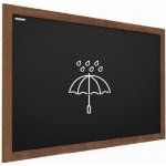 Allboards TB96WR tabule černá křídová v dřevěném rámu 90 x 60 cm – Zbozi.Blesk.cz