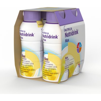 NUTRIDRINK MAX S PŘÍCHUTÍ VANILKOVOU POR SOL 4X300ML