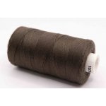 Polyesterové riflové nitě v návinu 200 m - hnědá – Zbozi.Blesk.cz