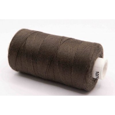 Polyesterové riflové nitě v návinu 200 m - hnědá – Zbozi.Blesk.cz