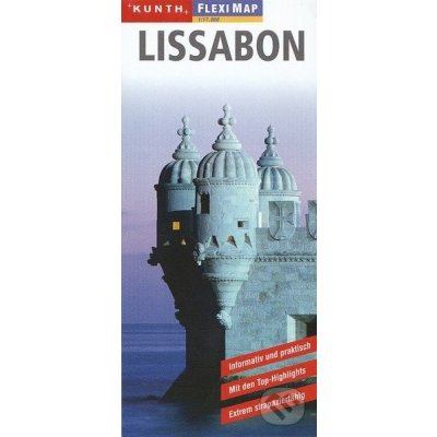 Lissabon Lisabon mapa-flexi 1:17 000