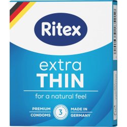 Ritex Extra Thin tenkostěnný kondom 3 ks
