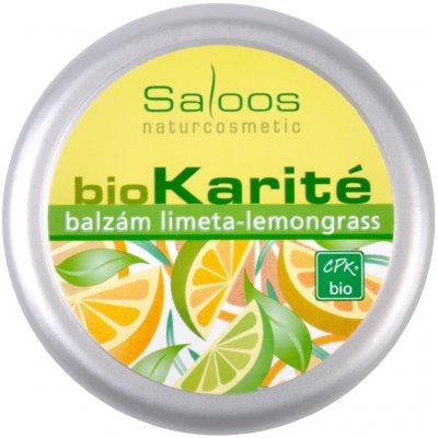 Saloos BIO karité balzám Limeta Lemongrass 50 ml – Zbozi.Blesk.cz