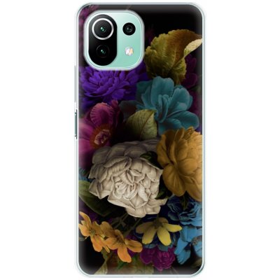 Pouzdro iSaprio - Dark Flowers Xiaomi Mi 11 Lite / Xiaomi 11 Lite 5G NE – Zbozi.Blesk.cz