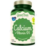 GreenFood Calcium + Vitamin D3 60 kapslí – Hledejceny.cz