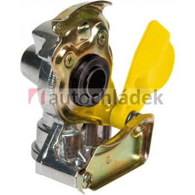 Hlavice vzduchová žlutá M16x1,5 auto – Hledejceny.cz