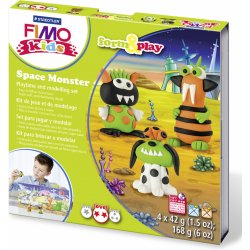 Fimo STAEDTLER Sada kids Form & Play Vesmírné příšerky