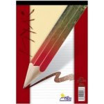 papírny Brno Blok poznámkový A4 linka hor. spirála 50 listů – Zboží Živě