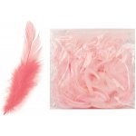 Peří barevné Luma, růžové, 10g – Zboží Dáma