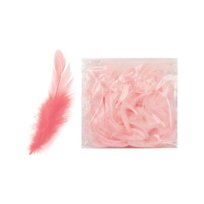 Peří barevné Luma, růžové, 10g – Zboží Dáma