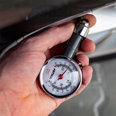 Compass Měřič tlaku pneumatik METAL 7 bar od 0,5 do 7,5 kg/cm2 | Zboží Auto