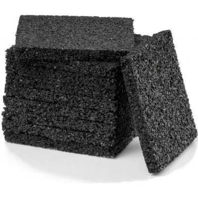 Gumová (granulátová) podložka pod hranol Rozměr podložky: 100 x 50 x 10 mm – Zboží Mobilmania