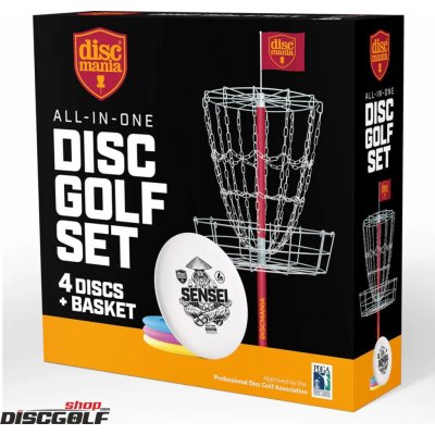 Discmania set All-in-one - Lite PRO Basket +4x disk – Sleviste.cz