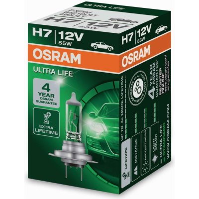 Osram Ultra Life 64210ULT H7 PX26d 12V 55W 64210ULT – Hledejceny.cz