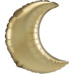 Amscan BALÓNEK fóliový Měsíc saténový zlatý 66cm