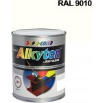 Alkyton hladký lesklý RAL 9010 bílá 750ml – Hledejceny.cz