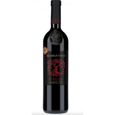 Masso Antico Primitivo Appassito 14% 0,75 l (holá láhev) – Hledejceny.cz