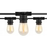 BERGE Zahradní girlanda 15m + 16x 1W LED žárovka EG1515 – Hledejceny.cz