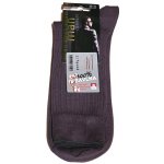Pánské ponožky 100% Bavlna řetízkovaná špice tmavě šedá – Zboží Mobilmania