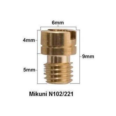 PROX hlavní tryska MIKUNI TYP N102/221 průměr #155 (1 ks) – Zbozi.Blesk.cz