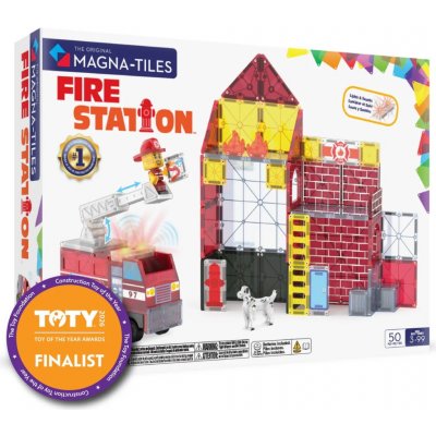 Magna-Tiles Fire Station 50 ks – Zboží Živě