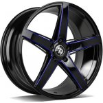 Seventy9 Sv-N 8,5x19 5x120 ET30 black gloss milled Blue – Hledejceny.cz