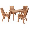 Zahradní sestava Prowood Zahradní sestava ThermoWood SET M1 + nátěr Teak + PCD 91