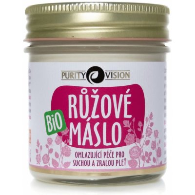 Purity Vision Bio růžové máslo 120 ml – Zboží Mobilmania