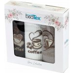 BedTex ČAS NA KÁVU 40 x 60 cm 3 ks – Zboží Dáma