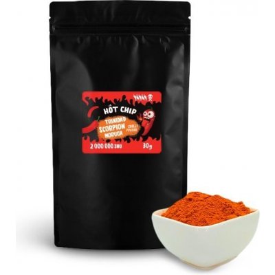 Hot Chip Trinidad Moruga Scorpion Chilli prášek 30 g – Zboží Mobilmania