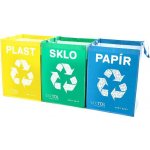 Sixtol Sort Easy 3 Basic Tašky na tříděný odpad 3 ks 3 x 36 l SX4201 – Zboží Mobilmania