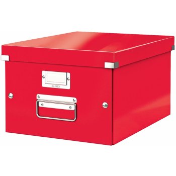 Leitz Krabice Click & Store WOW A4 červená