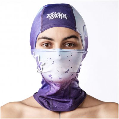 kukla Pitcha NINJA balaclava purple/cosmo – Zboží Dáma