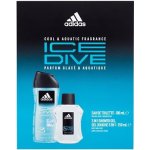 Adidas Ice Dive EDT 100 ml + sprchový gel 250 ml dárková sada – Hledejceny.cz