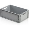 Úložný box TBA Plastová Euro přepravka 600x400x220 mm