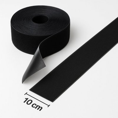 Stoklasa Suchý zip háček + plyš samolepící černý, šířka 10cm (v metráži) – Hledejceny.cz