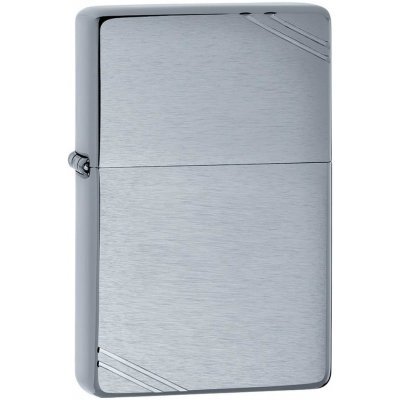Zippo benzínový Vintage Brushed Chrome 21018 – Hledejceny.cz