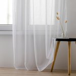 Homede Záclona Kresz Eyelets silver, bílá, 280 x 290 cm – Hledejceny.cz