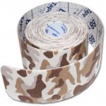 BB Tape kineziologický tejp s designe mmaskování hnědá 5 m x 5 cm – Zboží Dáma