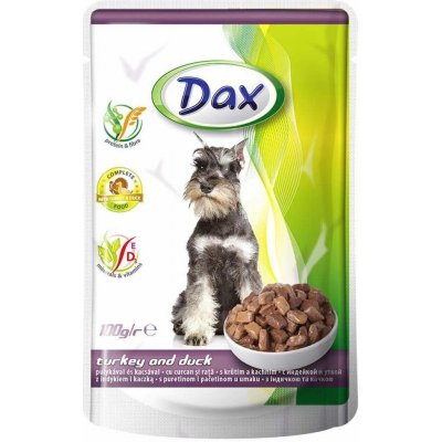 DAX Dog kapsička krůta & kachna 100g