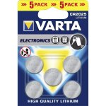 Varta CR 2025 5ks 6025101415 – Zbozi.Blesk.cz