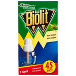 Biolit elektrický odpařovač s tekutou náplní proti komárům 45 nocí – Sleviste.cz
