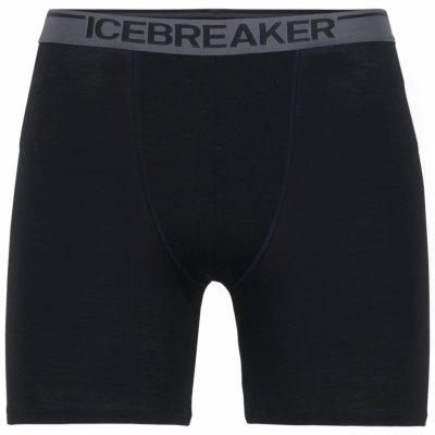 Icebreaker Mens Anatomica Long Boxers Black – Zboží Mobilmania