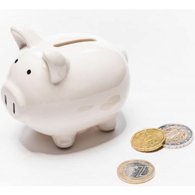 Orion domácí potřeby Pokladnička Prasátko SRDCE – Zboží Dáma