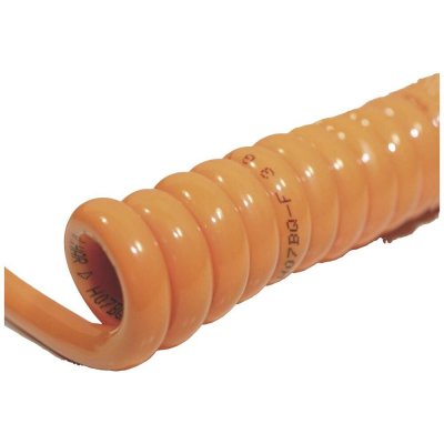BKL Electronic 1506149 spirálový kabel H07BQ-F 800 mm / 3200 mm 4 G 2.5 mm² + 4 G 2.5 mm² oranžová 1 ks – Hledejceny.cz