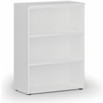 Primo Kancelářský regál WHITE, 1087 x 800 x 420 mm, bílá – Sleviste.cz