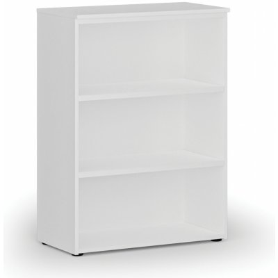 Primo Kancelářský regál WHITE, 1087 x 800 x 420 mm, bílá – Sleviste.cz